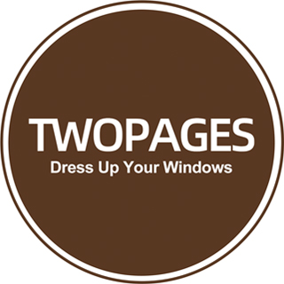 twopagescurtains.com logo